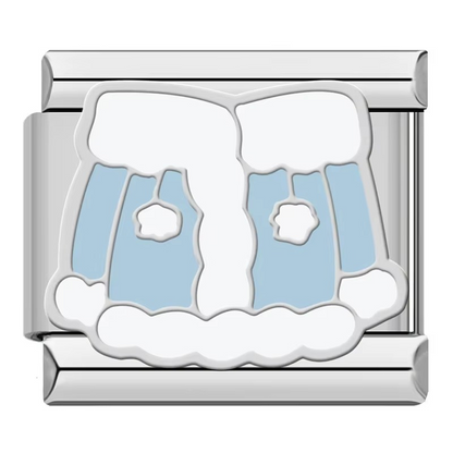 Winter Charms — Snowflake, Santa, Reindeer & More Italian Charms