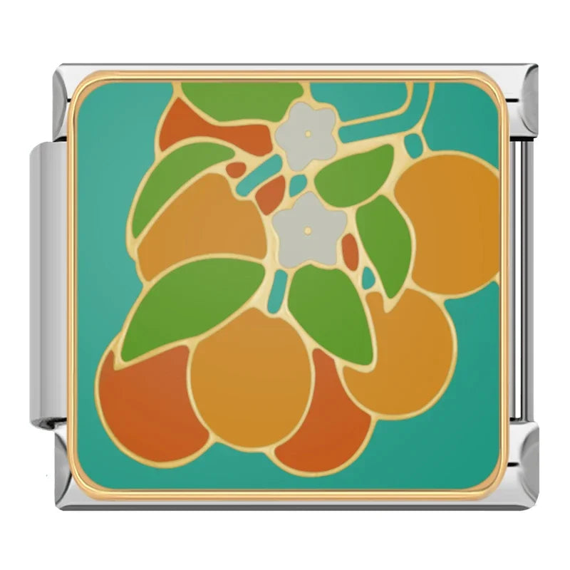 Fruit Italian Charm – Italian charm bracelet charm, design 4 of 6, by Charmtastic