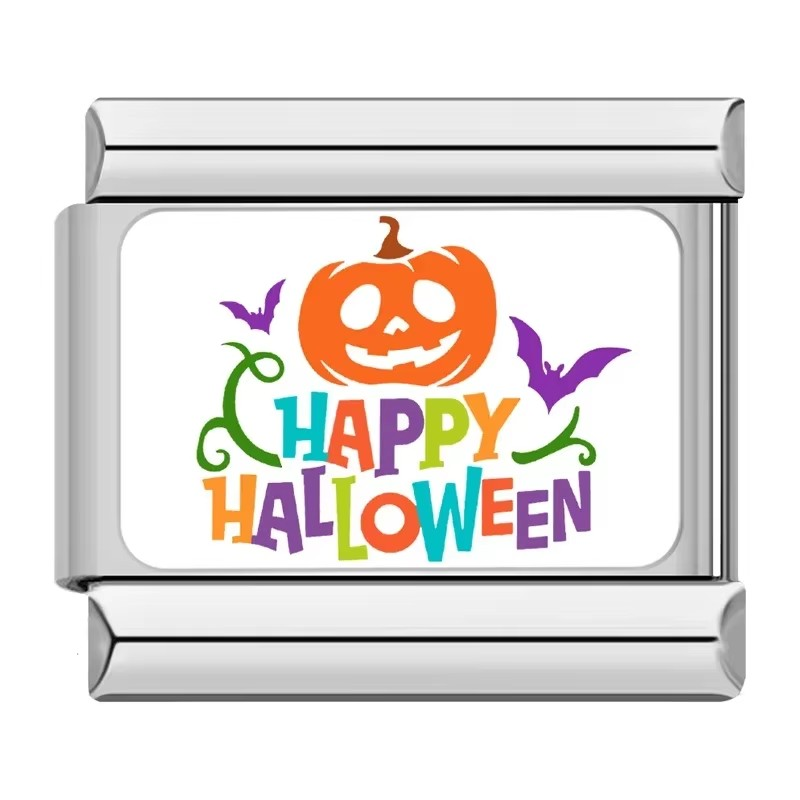 Halloween Charms – Italian charm bracelet charm, design 2 of 6, by Charmtastic