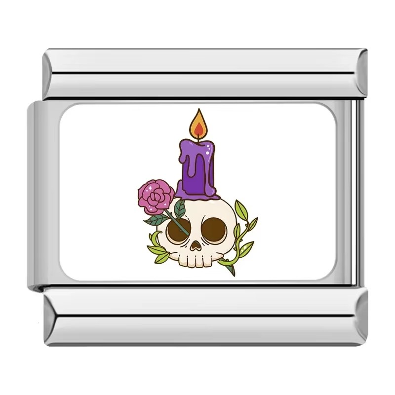 Halloween Charms – Italian charm bracelet charm, design 4 of 6, by Charmtastic