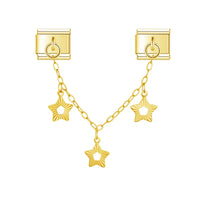 Enamel Yoga & Lotus Pose Dangle Charm for Charm Bracelets
