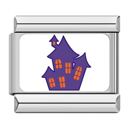 Halloween Italian Charms — Pumpkin, Ghost, Witch, Spider & Spooky Designs