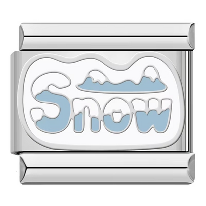 Winter Charms — Snowflake, Santa, Reindeer & More Italian Charms