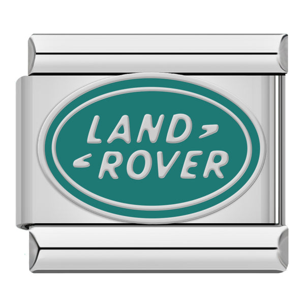 Land Rover Italian charm for a 9mm charm bracelet in stainless steel, by Charmtastic