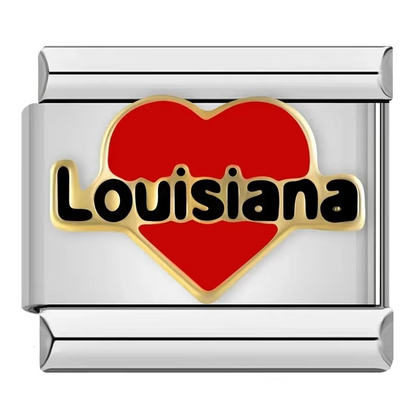 Heart Italian Charms — Miss You, All Mine, Dream Girl, Best Friends & More