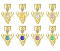 Regal Golden Stag & Pearl Dangle Charm