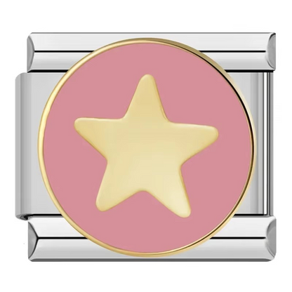 Stars & Space Charms – Italian charm bracelet charm, design 5 of 6, by Charmtastic