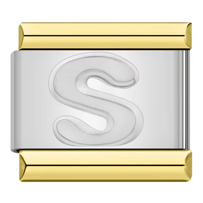Gold-in-Silver Charms