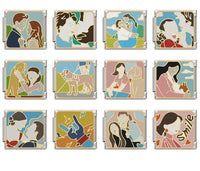 Vintage Pop Art People, Pets & Joyful Moments Italian Charms — Life Scene Bracelet Links